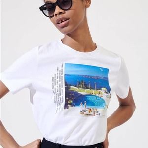 Maje x Slim Aarons Poolside Stories T-Shirt